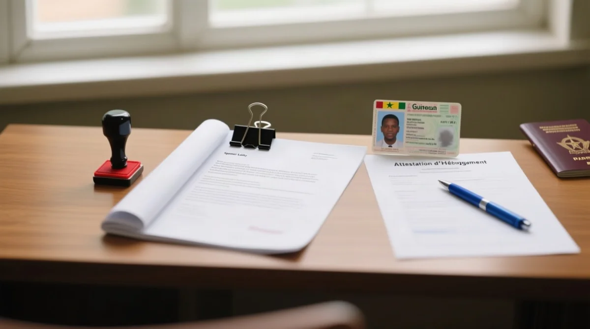 Sponsor Letter Format & Host ID Copies for Family and Business Visits